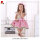 Kid girls well dressed wolf remake dress with flutter ruffles